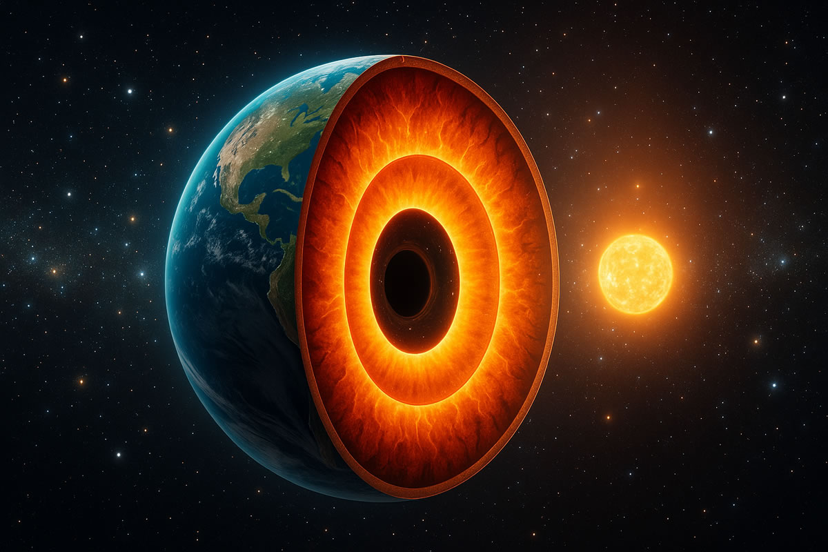 地球内部にブラックホールは存在するのか？